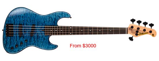 Moon jazz bass new arrivals